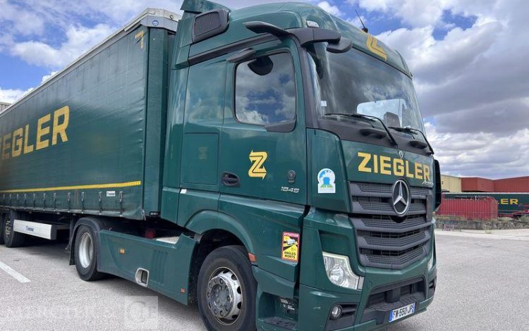 MERCEDES ACTROS 1845 VERT FW-550-JP