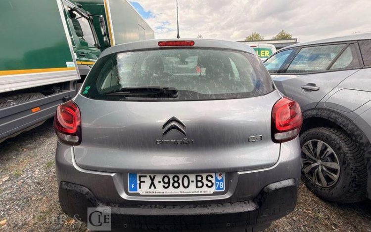 CITROEN C3 III PH2 1,5 BLUEHDI 16V BVM6 S&S 102CH – PAS DE CLE  FX-980-BS