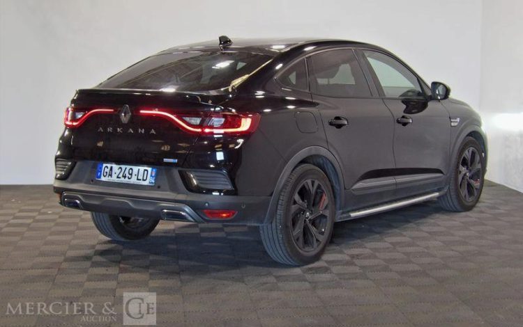 RENAULT ARKANA 1.6 E-TECH 145H 95 HYBRID 1.2KWH RS LINE BVA NOIR GA-249-LD