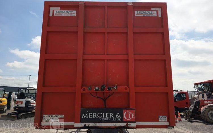 LOUAULT SEMI REMORQUE FORESTIERE SR39 – 3 ESSIEUX – PTAC : 28 TONNES – ANNEE 2021  GA-327-FJ