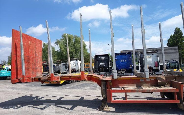 LOUAULT SEMI REMORQUE FORESTIERE SR39 – 3 ESSIEUX – PTAC : 28 TONNES – ANNEE 2021  GA-327-FJ
