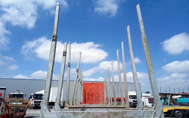 LOUAULT SEMI REMORQUE FORESTIERE SR39 – 3 ESSIEUX – PTAC : 28 TONNES – ANNEE 2021  GA-327-FJ