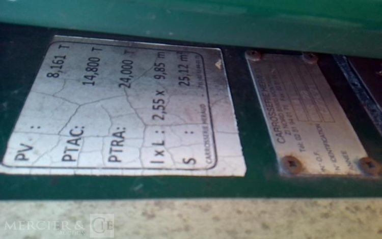 MERCEDES ATEGO 1524 – BATTERIE HS PAS DE CG  GA-997-RM