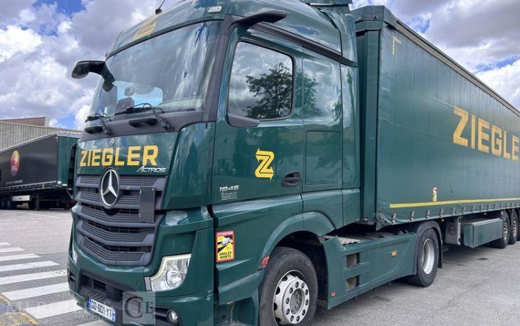 MERCEDES ACTROS 1845 VERT GD-601-YT