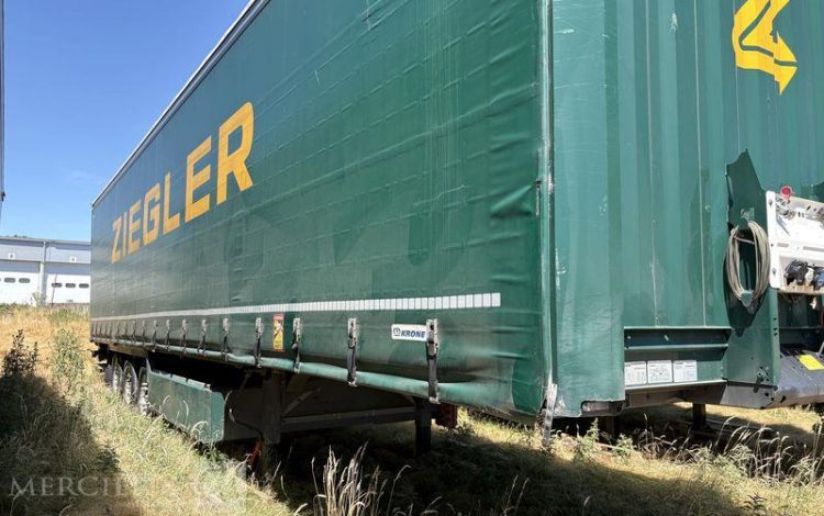 KRONE SREM PLSC 3 ESSIEUX 38T HAYON VERT GM-853-GK