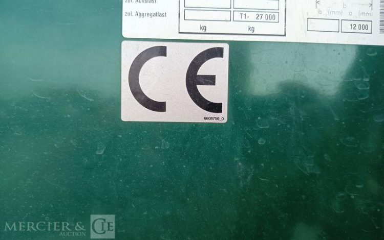 KOGEL SEMI REMORQUE 3 ESSIEUX  GQ-175-XW
