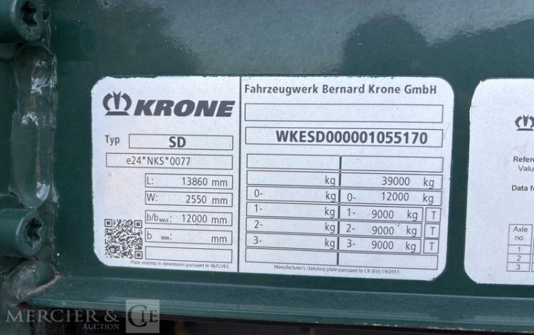 KRONE SREM PLSC  GX-415-FJ