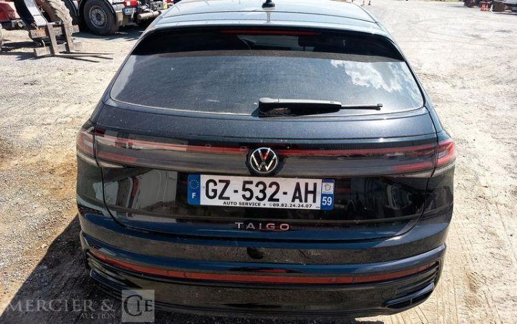 VOLKSWAGEN TAIGO 1.5 TSI 150 R-LINE DSG – ESSENCE – 75300 KMS – ANNEE 2022 NOIR GZ-532-AH