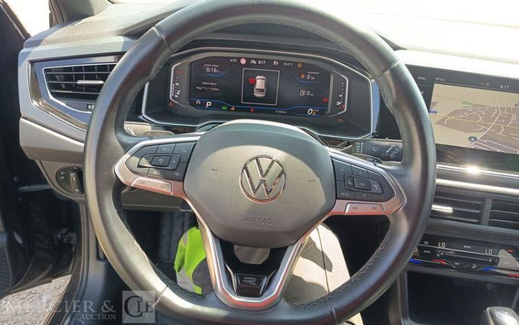 VOLKSWAGEN TAIGO 1.5 TSI 150 R-LINE DSG – ESSENCE – 75300 KMS – ANNEE 2022 NOIR GZ-532-AH