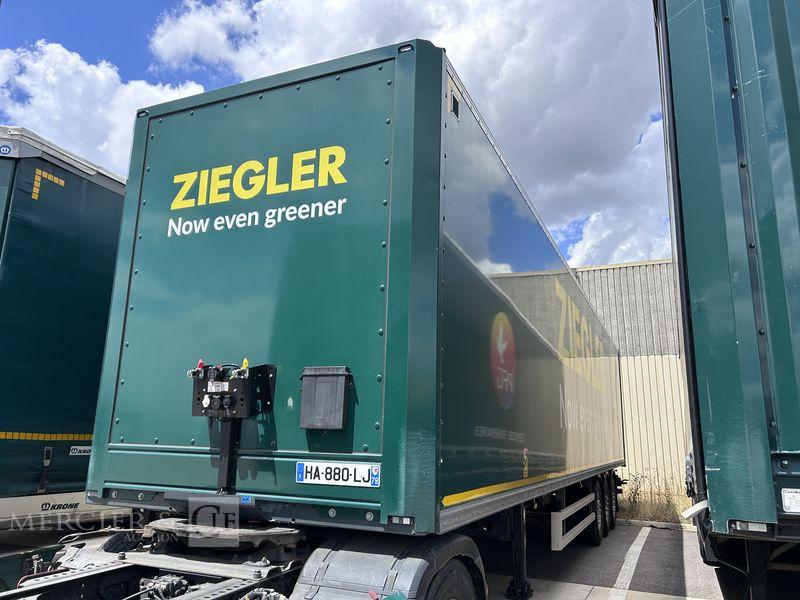 Fourgon utilitaire LECITRAILER VERT SREM 3 ESSIEUX 27T — occasion
