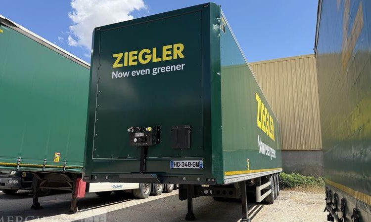 LECITRAILER SREM FOUTGON 38T VERT HC-348-GM