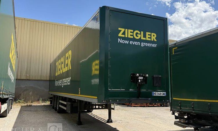 LECITRAILER SREM FOUTGON 38T VERT HC-348-GM