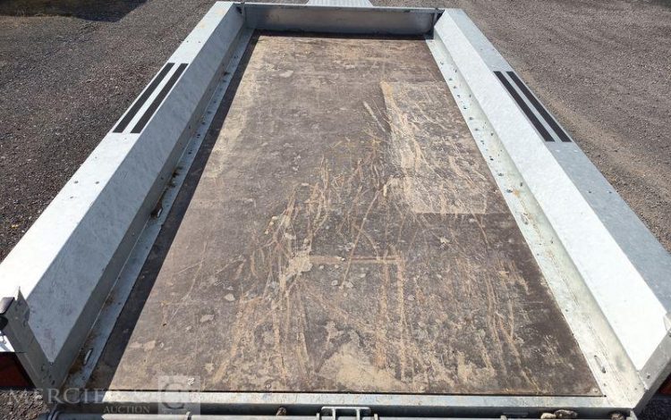 TEMARED REMORQUE PORTE ENGIN BUILDER 3 – 3 ESSIEUX – PTAC : 3,5 TONNES –  HC-640-PL