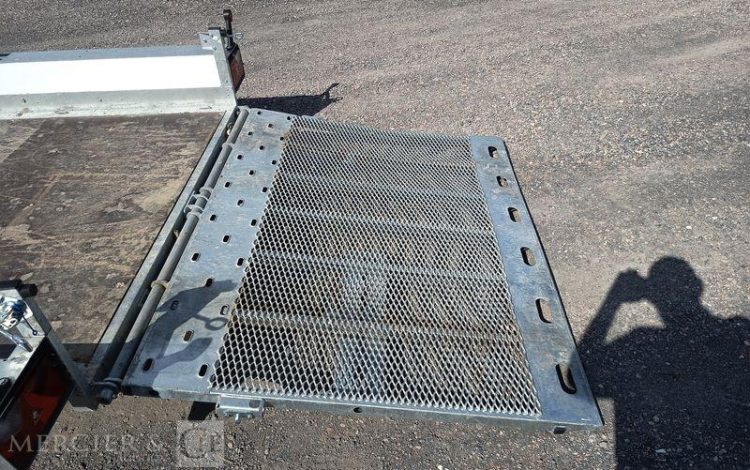 TEMARED REMORQUE PORTE ENGIN BUILDER 3 – 3 ESSIEUX – PTAC : 3,5 TONNES –  HC-640-PL