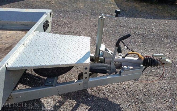 TEMARED REMORQUE PORTE ENGIN BUILDER 3 – 3 ESSIEUX – PTAC : 3,5 TONNES –  HC-640-PL