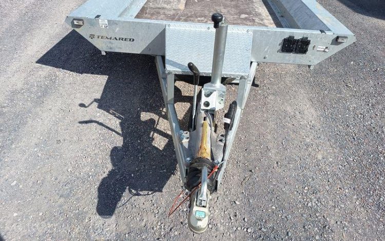 TEMARED REMORQUE PORTE ENGIN BUILDER 3 – 3 ESSIEUX – PTAC : 3,5 TONNES –  HC-640-PL