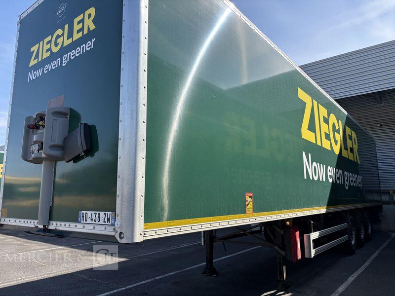 Fourgon utilitaire Fruehauf VERT SREM 3 ESSIEUX — occasion