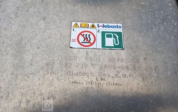IVECO TRACTEUR ROUTIER S-WAY 580 – PTRA : 44 TONNES – DIESEL – 135534 KMS – ANNEE 2025 NOIR HD-693-MP