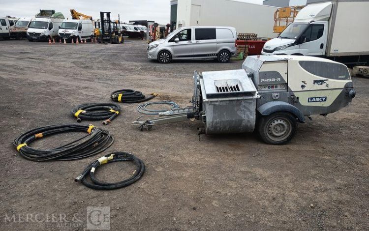 PL2M MACHINE A PROJETER PH9TCL TRACTABLE – DIESEL – PTAC : 750 KGS – ANNEE 2022  PH9TCL