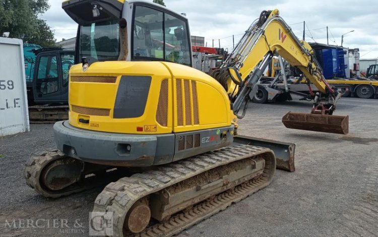 WACKER NEUSON PELLE SUR CHENNILLES EZ80 8,4 TONNES – DIESEL -1832 HEURES –  ANNEE 2021  WN01867