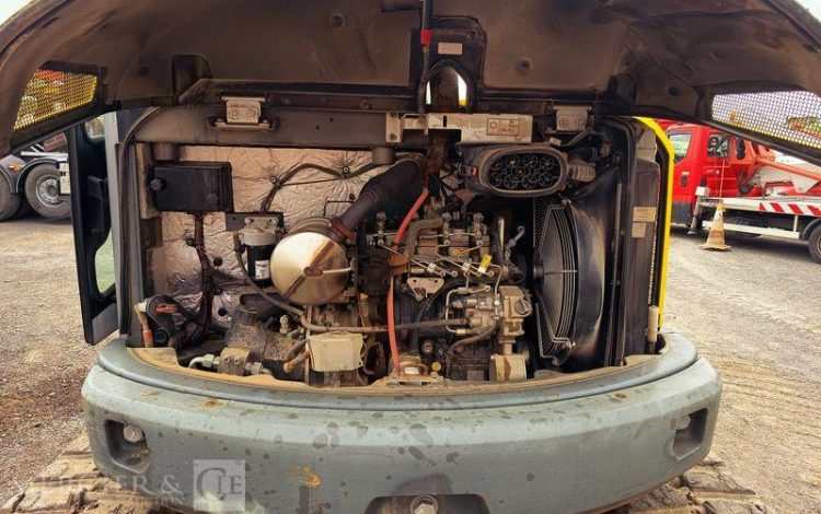 WACKER NEUSON PELLE SUR CHENNILLES EZ80 8,4 TONNES – DIESEL -1832 HEURES –  ANNEE 2021  WN01867