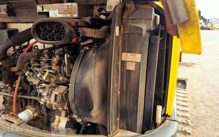 WACKER NEUSON PELLE SUR CHENNILLES EZ80 8,4 TONNES – DIESEL -1832 HEURES –  ANNEE 2021  WN01867