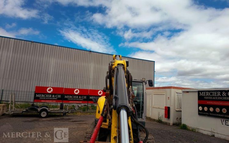 WACKER NEUSON PELLE SUR CHENNILLES EZ80 8,4 TONNES – DIESEL -1832 HEURES –  ANNEE 2021  WN01867