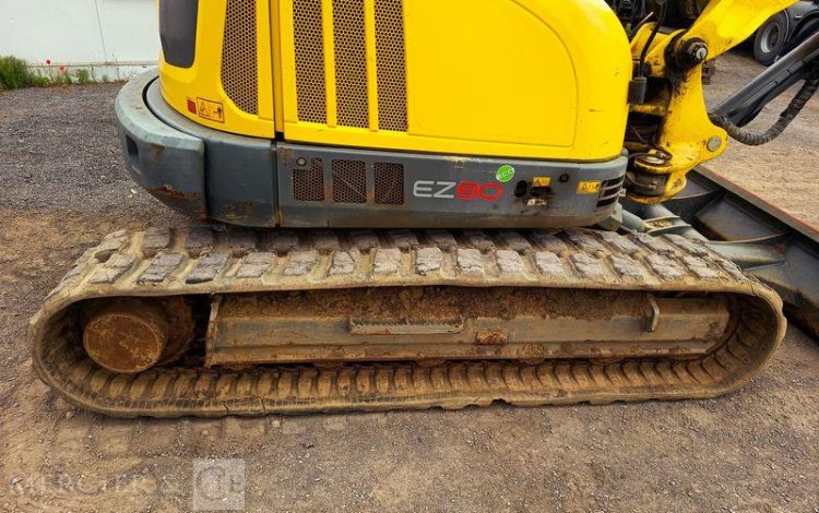 WACKER NEUSON PELLE SUR CHENNILLES EZ80 8,4 TONNES – DIESEL -1832 HEURES –  ANNEE 2021  WN01867