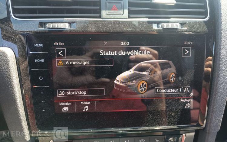 VOLKSWAGEN GOLF GTI – ESSENCE – 44630 KMS – POUR PIECES SANS CARTE GRISE BLANC WW-820-GP