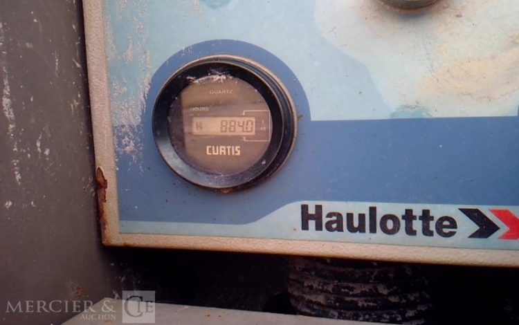 HAULOTTE NACELLE PLATEFORME CISEAUX H12SDX – 12M – 884H – AN2014  164537
