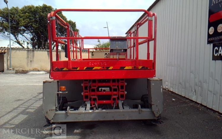 HAULOTTE NACELLE PLATEFORME CISEAUX H12SDX – 12M – 884H – AN2014  164537