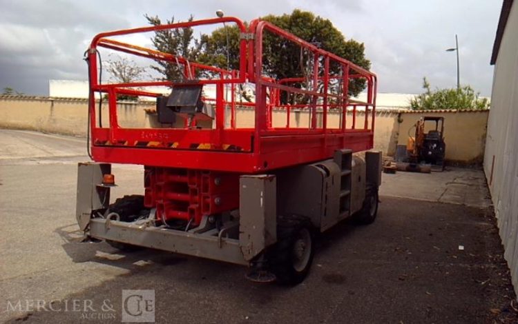 HAULOTTE NACELLE PLATEFORME CISEAUX H12SDX – 12M – 884H – AN2014  164537
