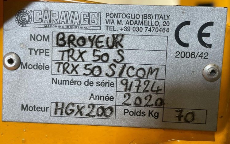 CARAVAGGI TRX50S  BRO010098