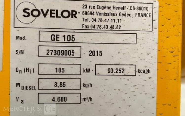 SOVELOR GE105  CHA010009