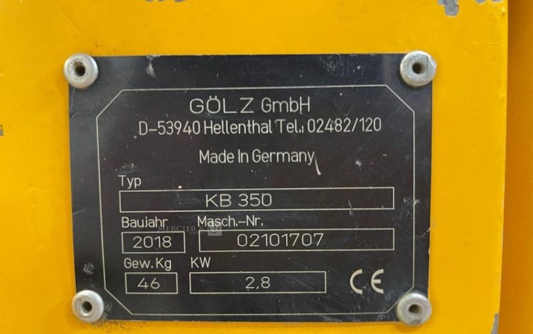 GÖLZ KB350  FOR010189