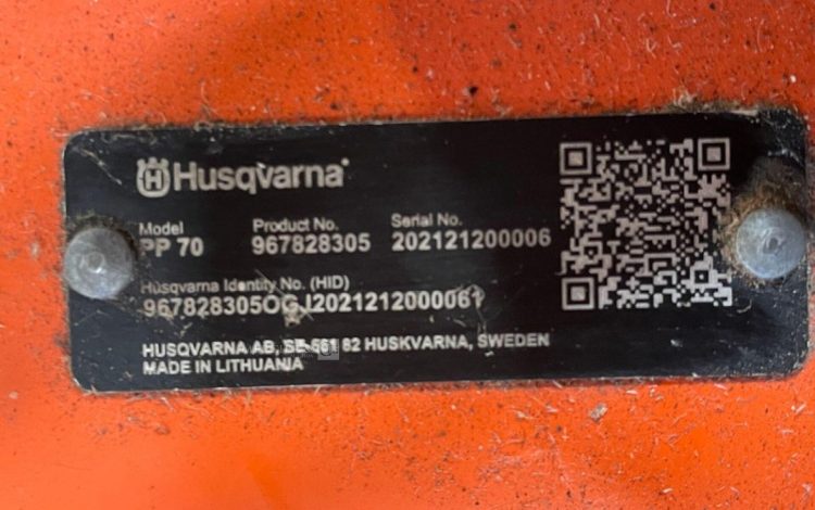 HUSQVARNA K6500  TRO010116