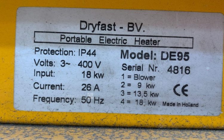 DRYFAST DE95  C18010059