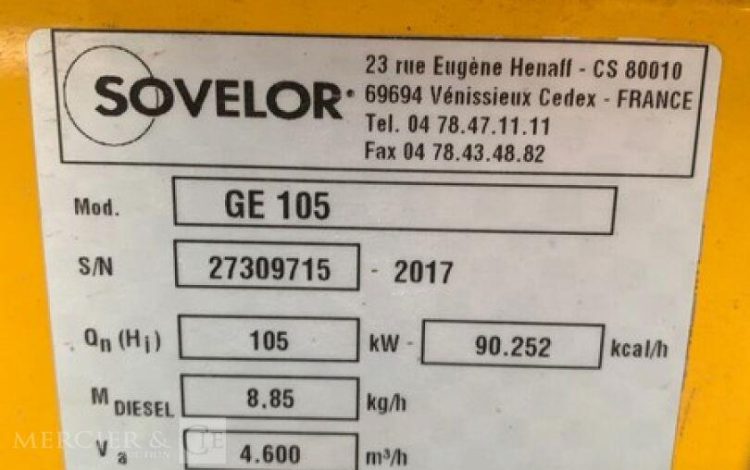 SOVELOR GE105  CHA010022