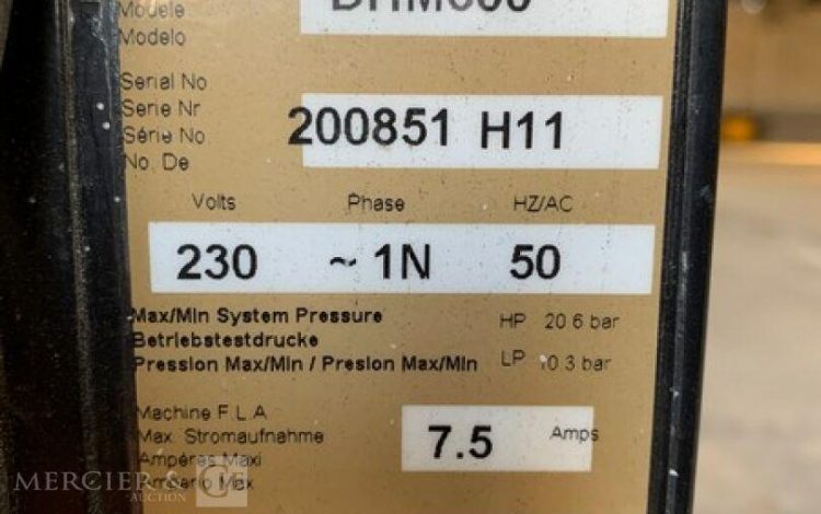CALOREX DHM600  DES010380