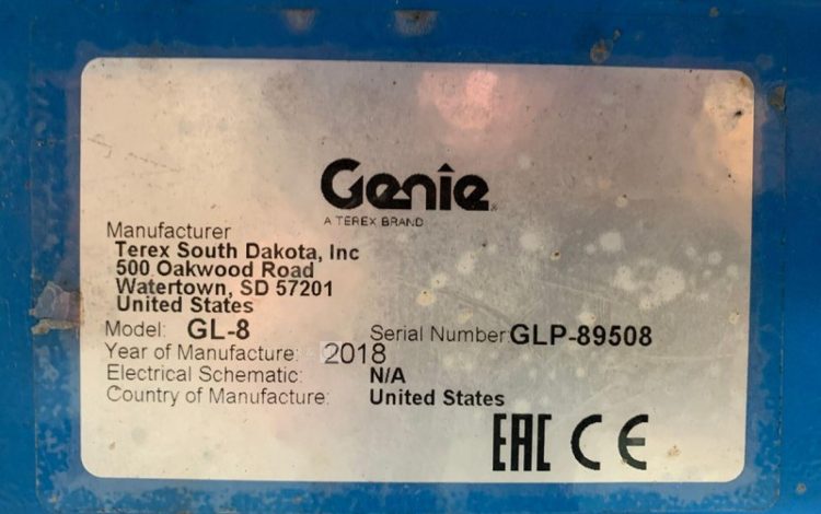 GENIE GL-8  LEV010839