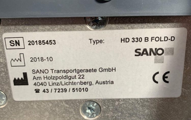 SANO HD330 B FOLD-D  MON010000