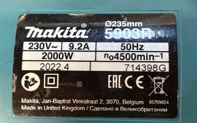 MAKITA 5903R  SCI010987
