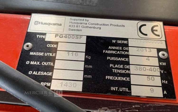 HUSQVARNA PG400SF  SUR010020