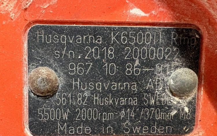 HUSQVARNA K6500II RING  TRO010153
