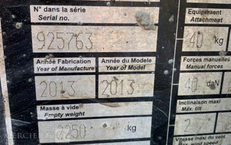 MANITOU 80VJR  ELE010371