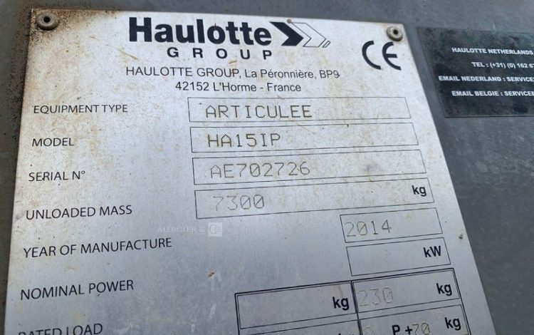 HAULOTTE HA15IP  7506