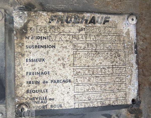 FRUEHAUF SEMI REMORQUE FOURGON  5231SV79
