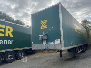 TROUILLET SEMI REMORQUE FOURGON  BZ-883-VB