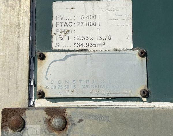 SRT SEMI REMORQUE FOURGON  CD-587-YH