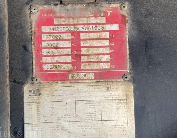 SRT SEMI REMORQUE FOURGON  CD-587-YH